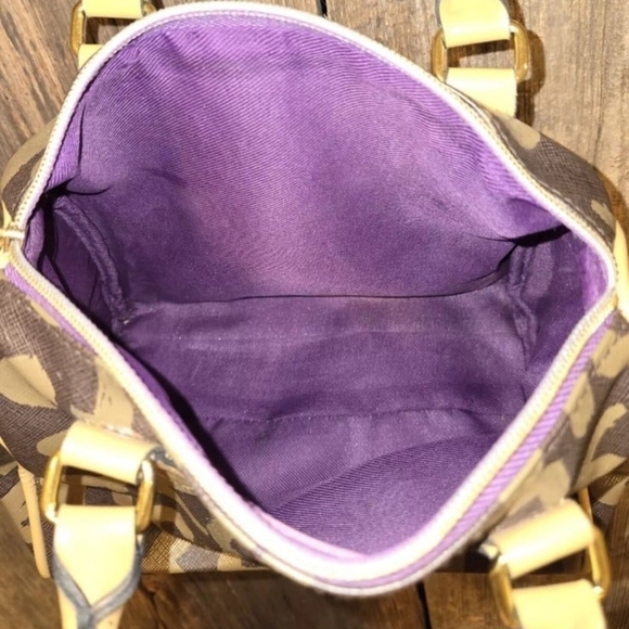 Victoria's Secret Women's Brown and Purple Bag Love Medium - Picture 10 of 11